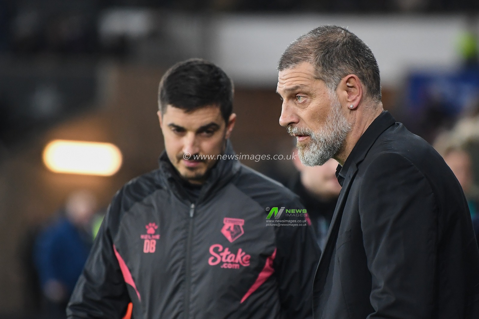 Slaven Bili? Manager of Watford during the Sky Bet Championship match Swansea City vs Watford at Swansea.com Stadium, Swansea, United Kingdom, 30th December 2022

(Photo by Mike Jones/News Images)