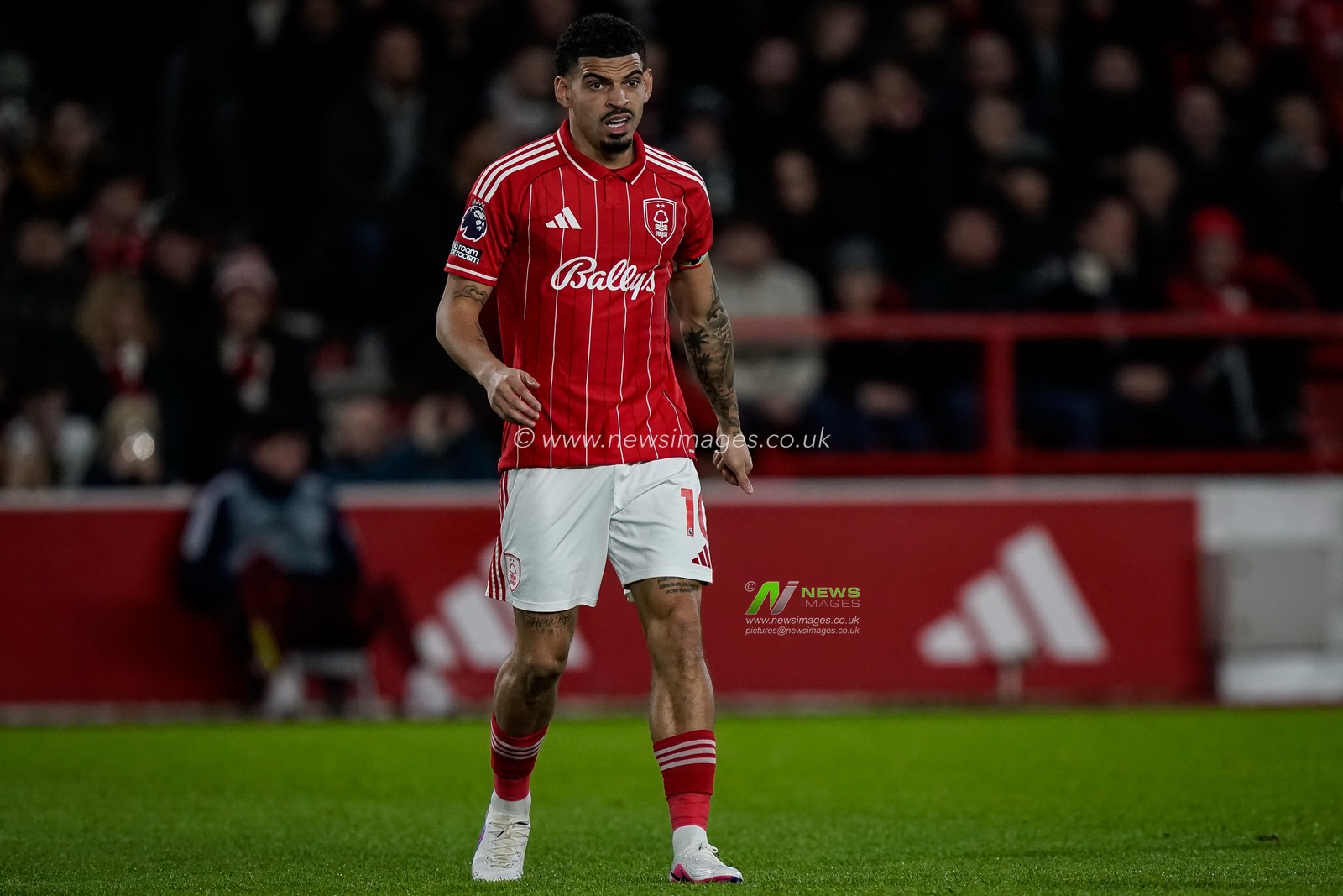 Morgan Gibbs-White of Nottingham Forest during the Premier League match Nottingham Forest vs Wolverhampton Wanderers at City Ground, Nottingham, United Kingdom on 11 February 2026

(Photo by Maynard Manyowa/News Images)