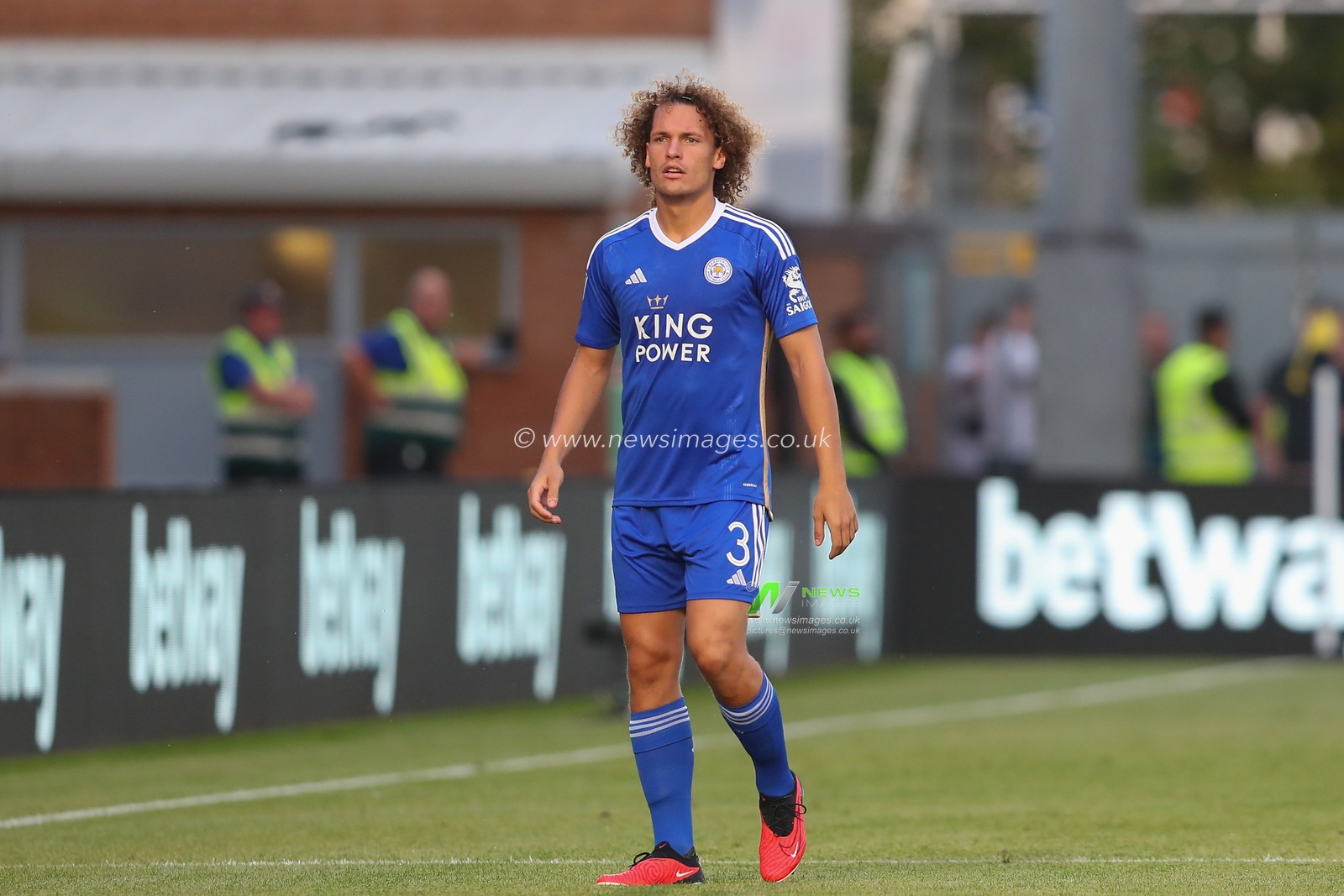 Wout Faes #3 of Leicester City during the Carabao Cup match Burton Albion vs Leicester City at Pirelli Stadium, Burton upon Trent, United Kingdom, 9th August 2023

(Photo by Gareth Evans/News Images)
