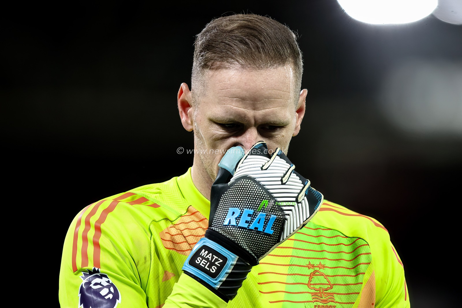 Matz Sels of Nottingham Forest  during the Premier League match Nottingham Forest vs Arsenal at City Ground, Nottingham, United Kingdom, 26th February 2025

(Photo by Alfie Cosgrove/News Images)