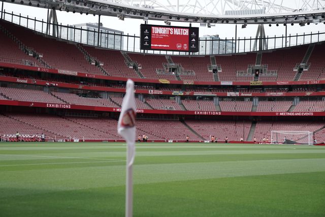 General view of the Emirates Stadium ahead of the Pre-season friendly match Arsenal vs Villarreal at Emirates Stadium, London, United Kingdom, 6th August 2025

(Photo by Harvey Murphy/News Images)