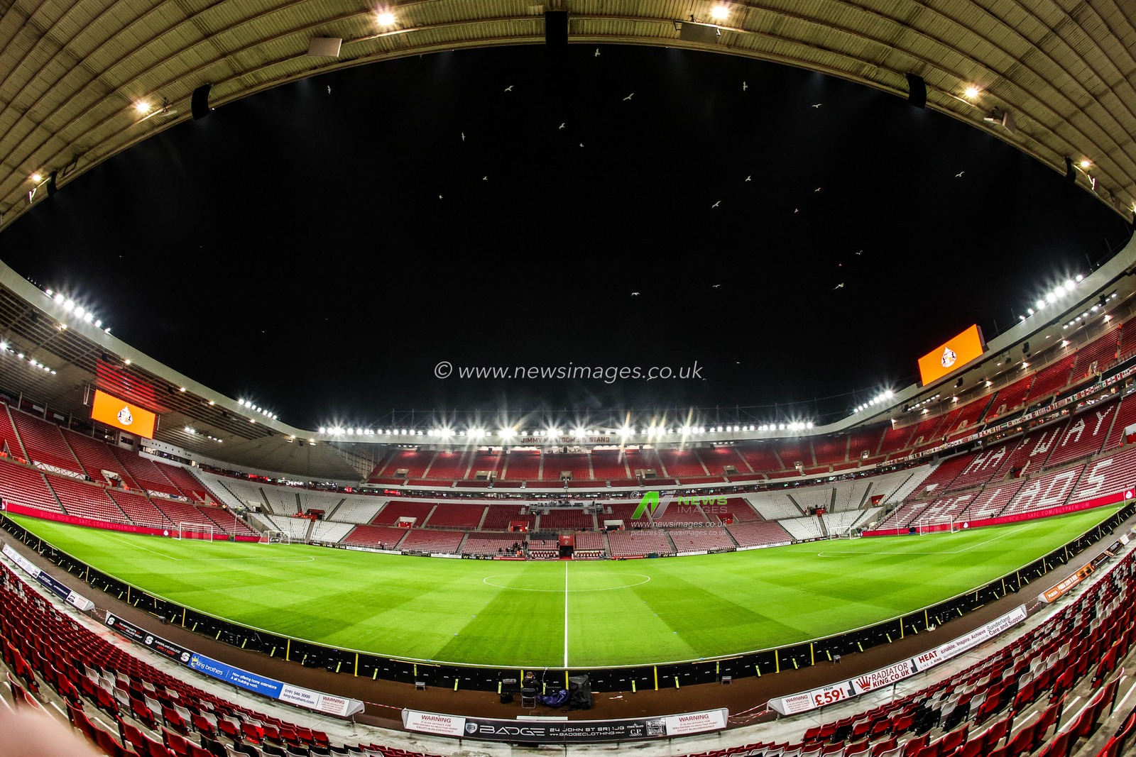 A general view of the Stadium of Light ahead of the Premier League match Sunderland vs Burnley at Stadium Of Light, Sunderland, United Kingdom, 2nd February 2026

(Photo by Alfie Cosgrove/News Images)
