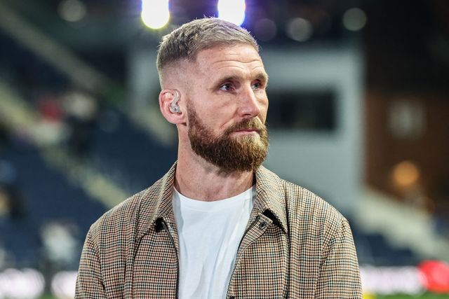 Sam Tomkins during the Betfred Super League play-off Eliminator 1 match Leeds Rhinos vs St Helens at Headingley Stadium, Leeds, United Kingdom, 27th September 2025

(Photo by Alfie Cosgrove/News Images)