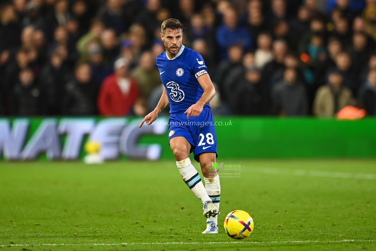CÃ©sar Azpilicueta #28 of Chelsea during the Premier League match Nottingham Forest vs Chelsea at City Ground, Nottingham, United Kingdom, 1st January 2023

(Photo by Craig Thomas/News Images)