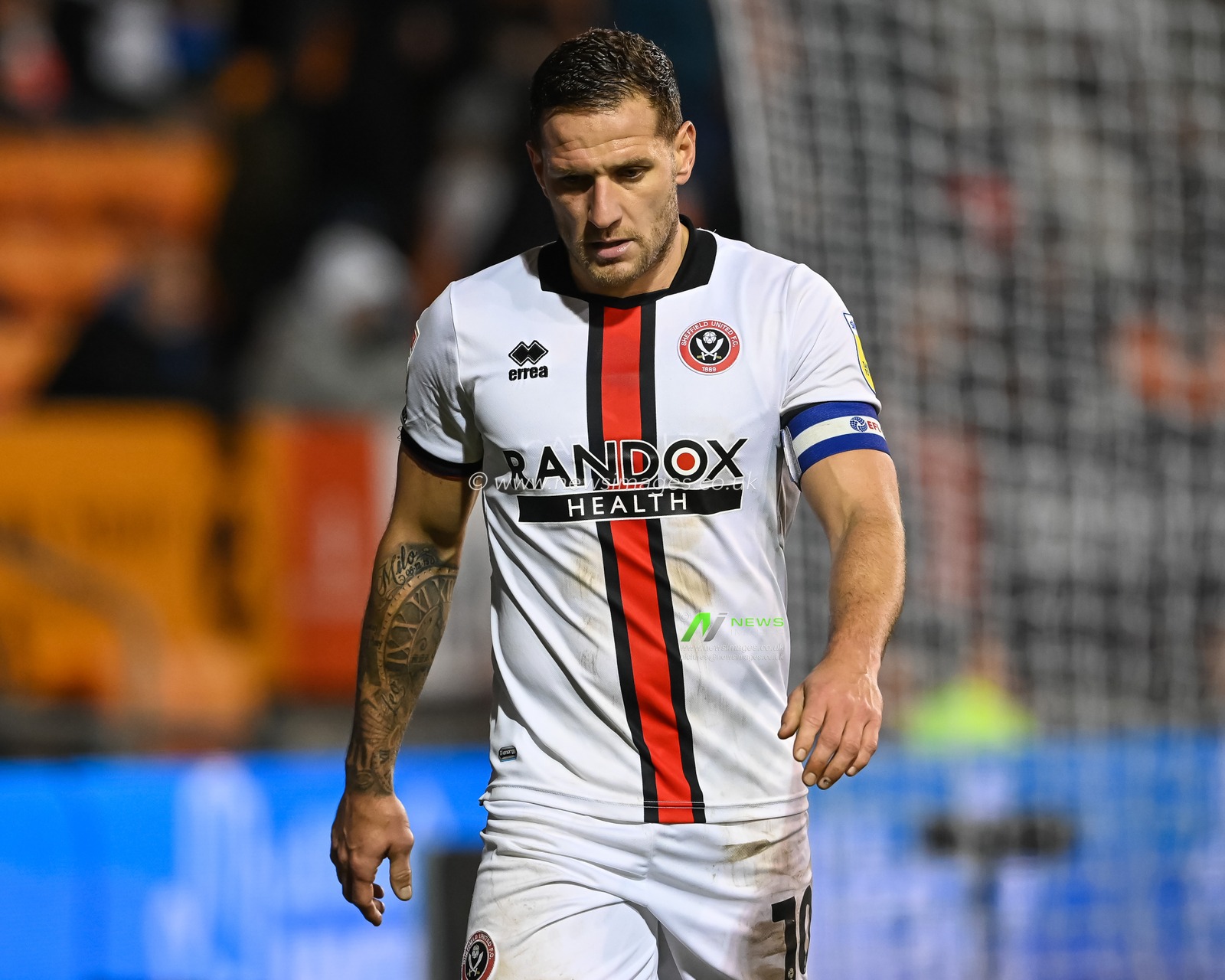 Billy Sharp #10 of Sheffield United during the Sky Bet Championship match Blackpool vs Sheffield United at Bloomfield Road, Blackpool, United Kingdom, 29th December 2022

(Photo by Craig Thomas/News Images)