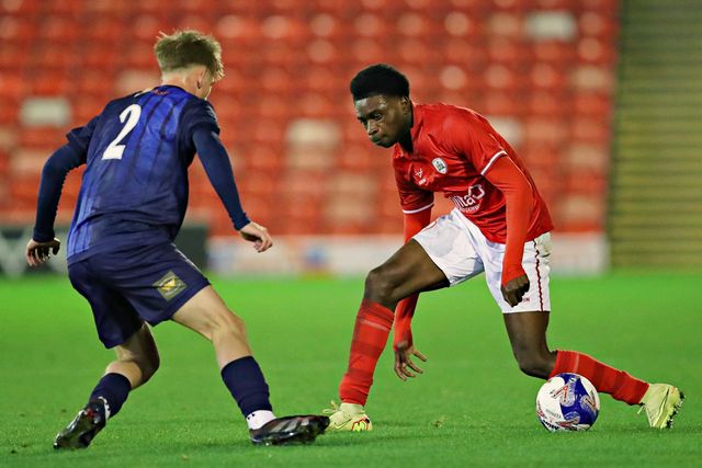 FA Youth Cup U18â€™s round 2 Barnsley v Mansfield Town