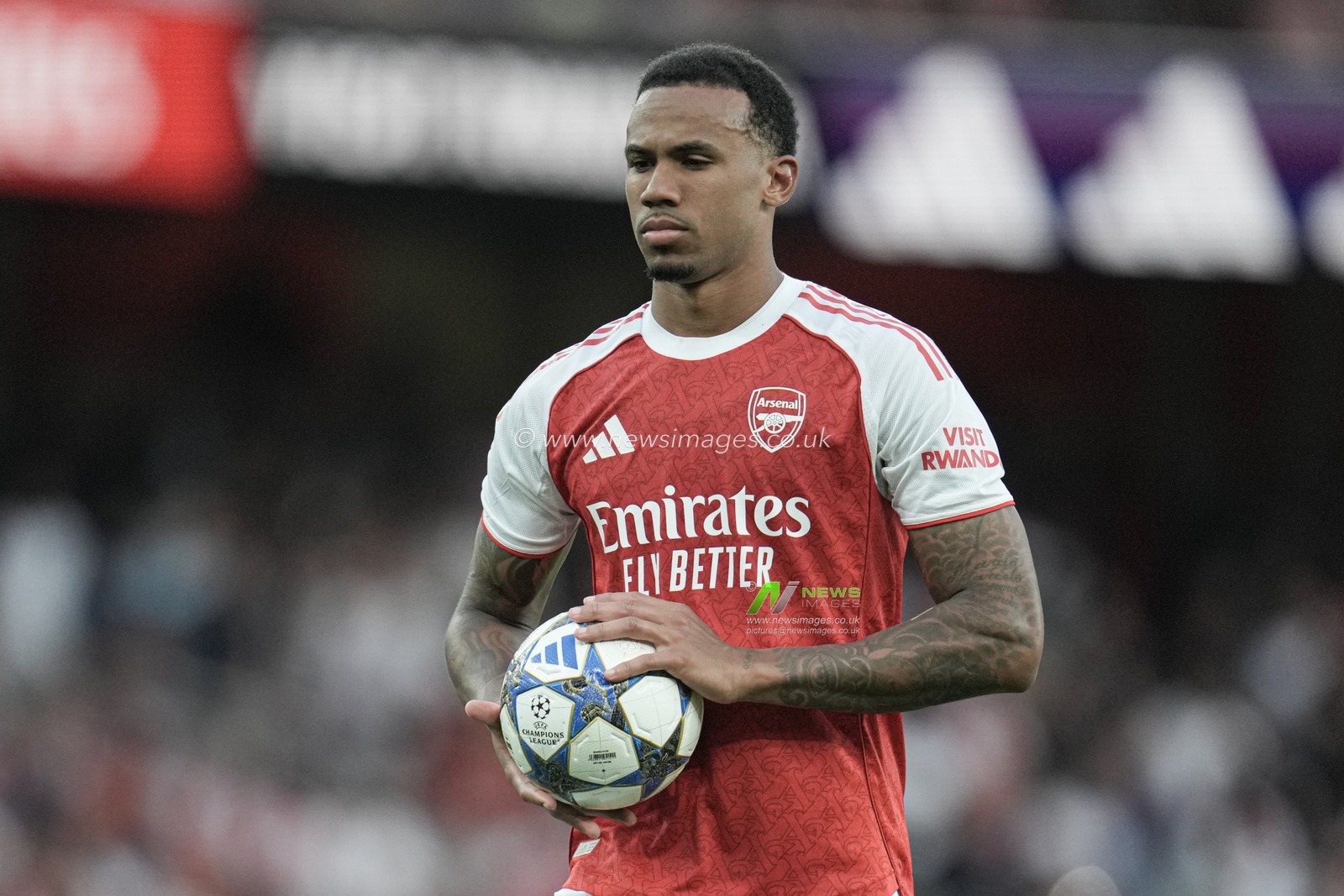 Gabriel of Arsenal during the Pre-season friendly match Arsenal vs Villarreal at Emirates Stadium, London, United Kingdom, 6th August 2025

(Photo by Harvey Murphy/News Images)