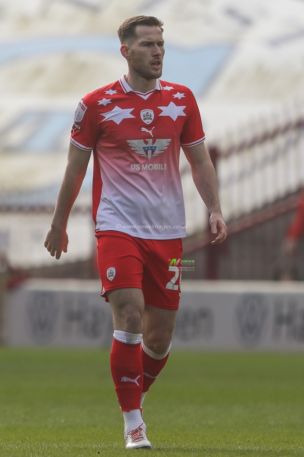 Jamie McCart of Barnsley during the Sky Bet League 1 match Barnsley vs Lincoln City at Oakwell, Barnsley, United Kingdom, 9th March 2024

(Photo by Alfie Cosgrove/News Images)