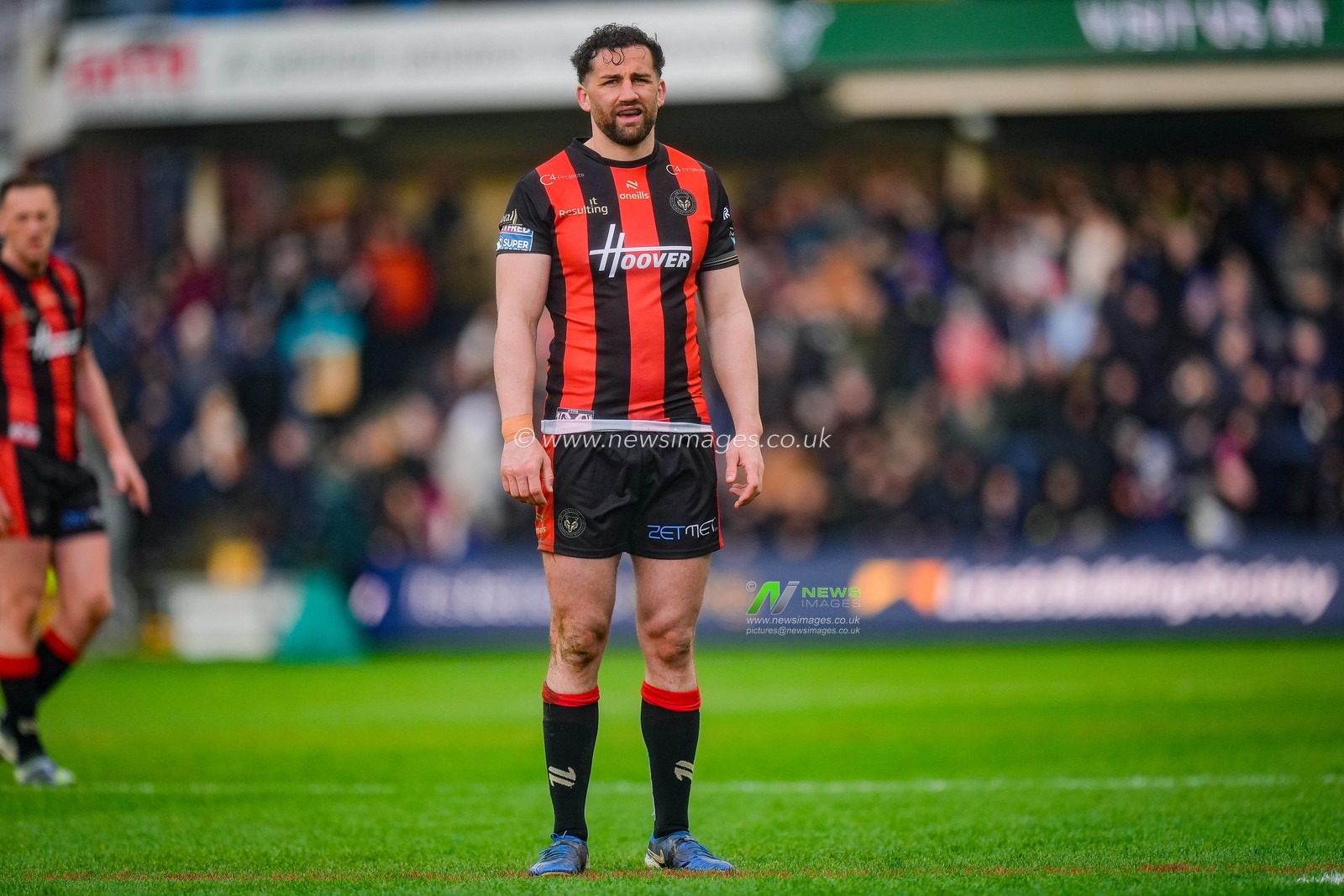 Toby King of Warrington Wolves during the Betfred Super League round 1 match Leeds Rhinos vs Warrington Wolves at AMT Headingley Stadium, Leeds, United Kingdom on 29 March 2026

(Photo by Maynard Manyowa/News Images)