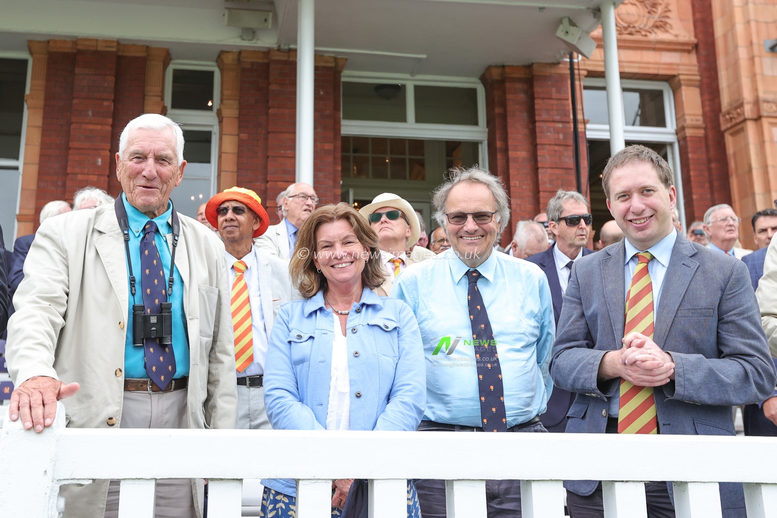 Marylebone Cricket Club members during the LV= Insurance Ashes Test Series Second Test Day 1 England v Australia at Lords, London, United Kingdom, 28th June 2023

(Photo by Mark Cosgrove/News Images)
