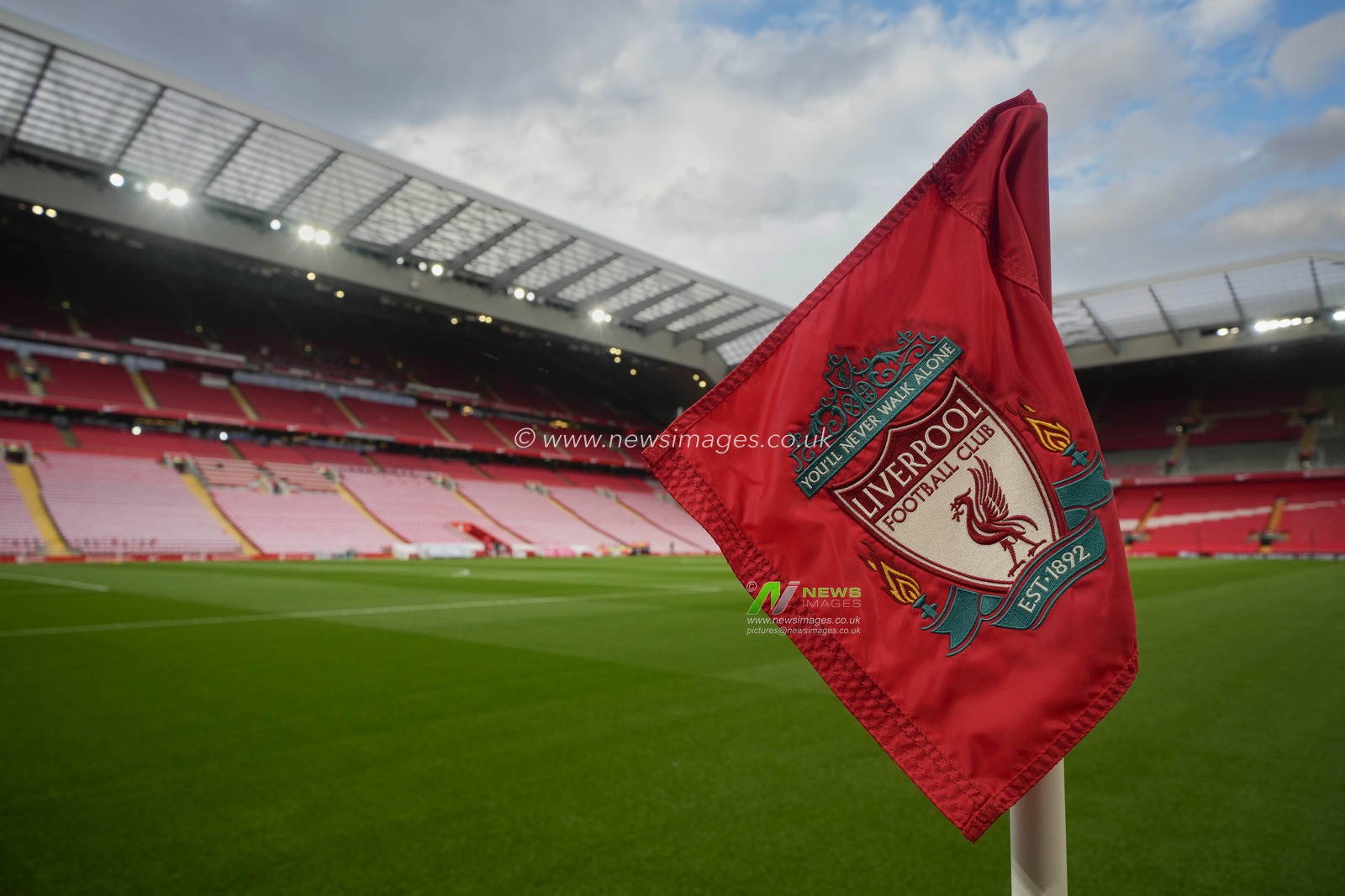 A general view of Anfield Stadium, home of Liverpool before the Carabao Cup Third Round match Liverpool vs Leicester City at Anfield, Liverpool, United Kingdom, 27th September 2023

(Photo by Steve Flynn/News Images)