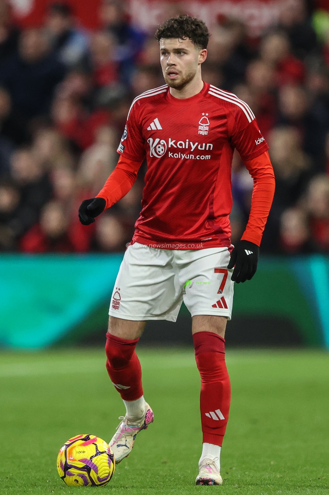 Neco Williams of Nottingham Forest during the Premier League match Nottingham Forest vs Aston Villa at City Ground, Nottingham, United Kingdom, 14th December 2024

(Photo by Alfie Cosgrove/News Images)