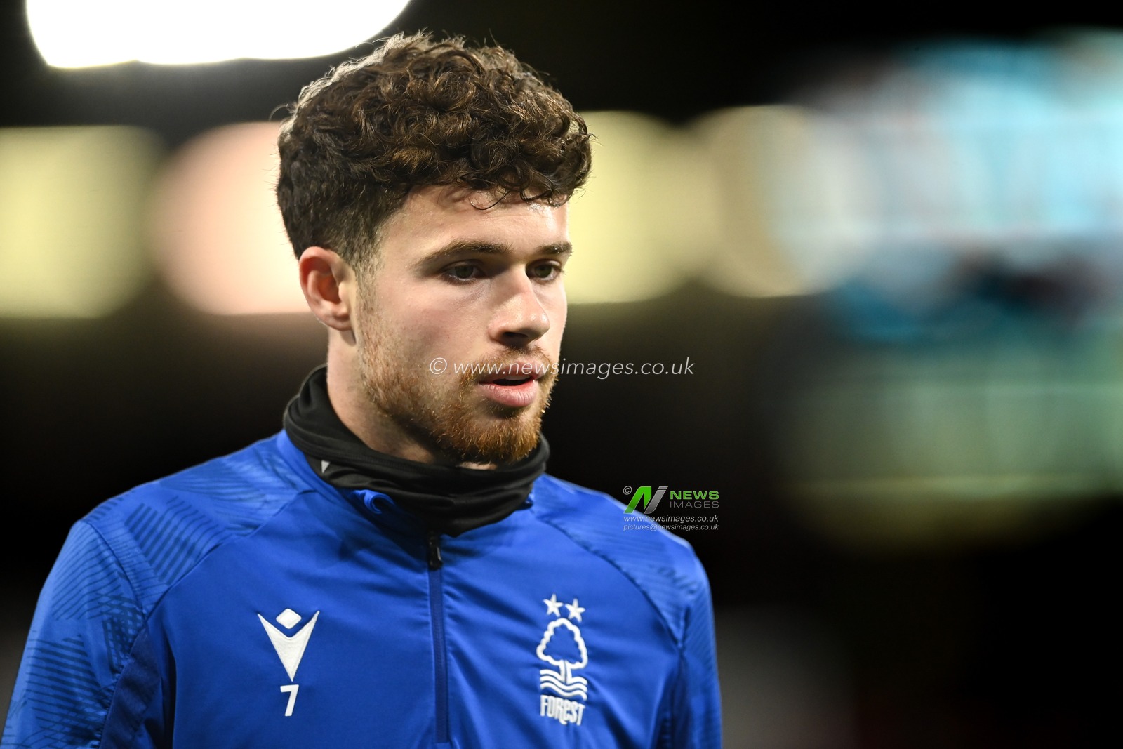 Neco Williams #7 of Nottingham Forest before the Premier League match Nottingham Forest vs Chelsea at City Ground, Nottingham, United Kingdom, 1st January 2023

(Photo by Craig Thomas/News Images)