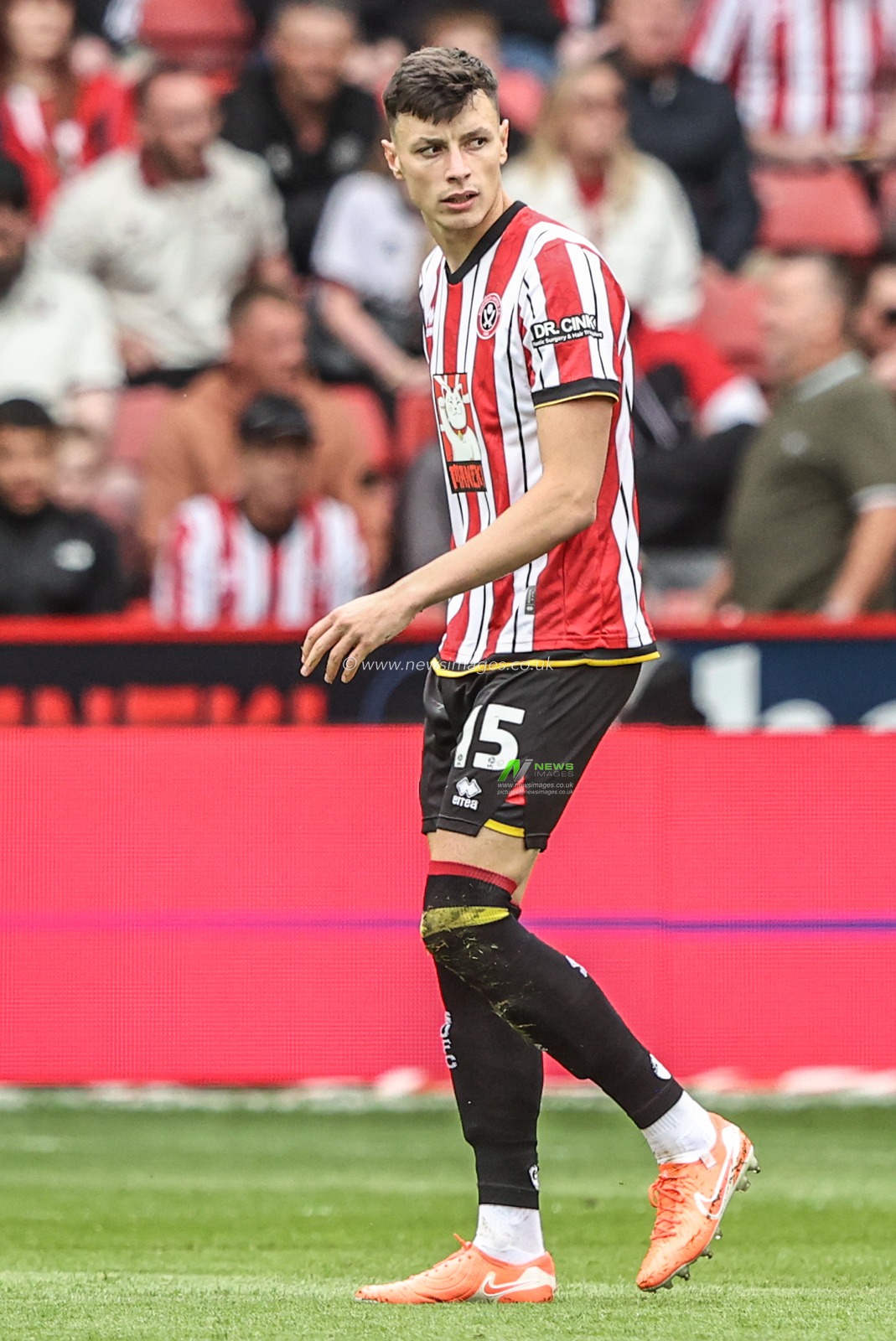 Anel AhmedhodÅ¾iÄ‡ of Sheffield United during the Sky Bet Championship match Sheffield United vs Blackburn Rovers at Bramall Lane, Sheffield, United Kingdom, 3rd May 2025

(Photo by Alfie Cosgrove/News Images)