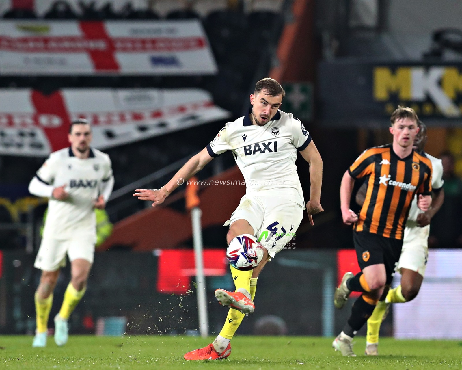 MichaÅ‚ Helik of Oxford United during the Sky Bet Championship match Hull City vs Oxford United at MKM Stadium, Hull, United Kingdom, 12th March 2025

(Photo by Sam Eaden/News Images)