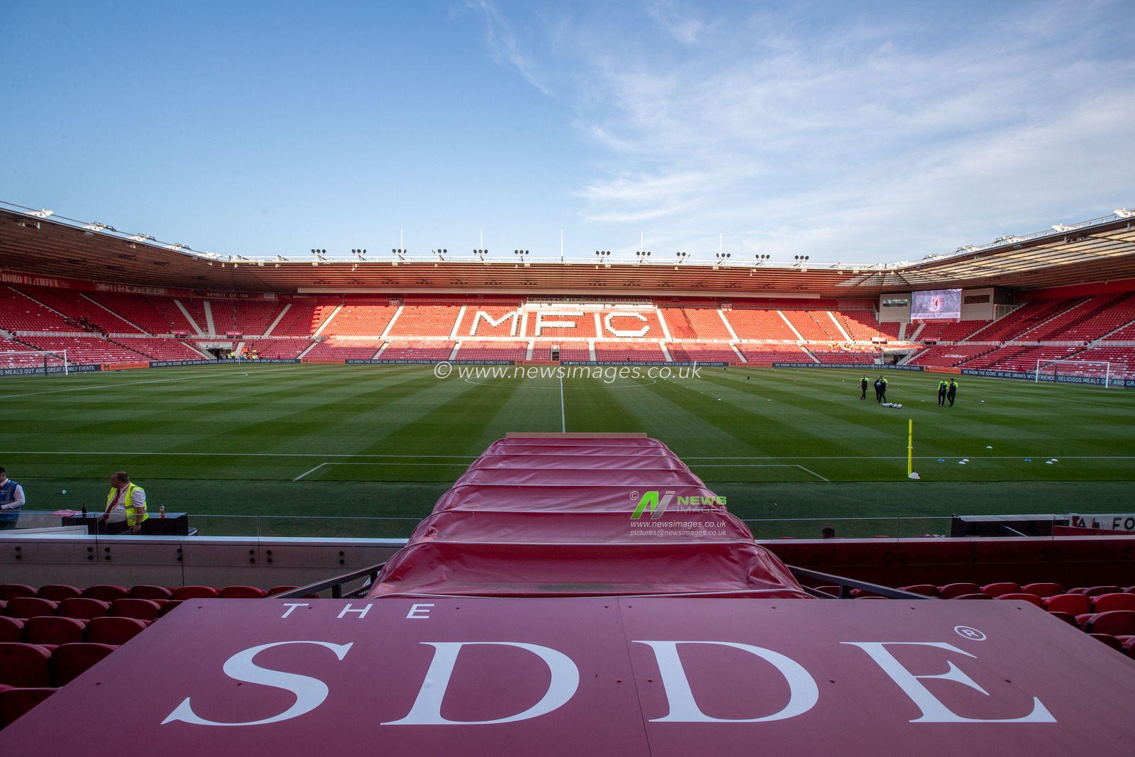 General view inside The Riverside Stadium ahead of the Sky Bet Championship match Middlesbrough vs Cardiff City at Riverside Stadium, Middlesbrough, United Kingdom, 13th September 2022

(Photo by James Heaton/News Images)