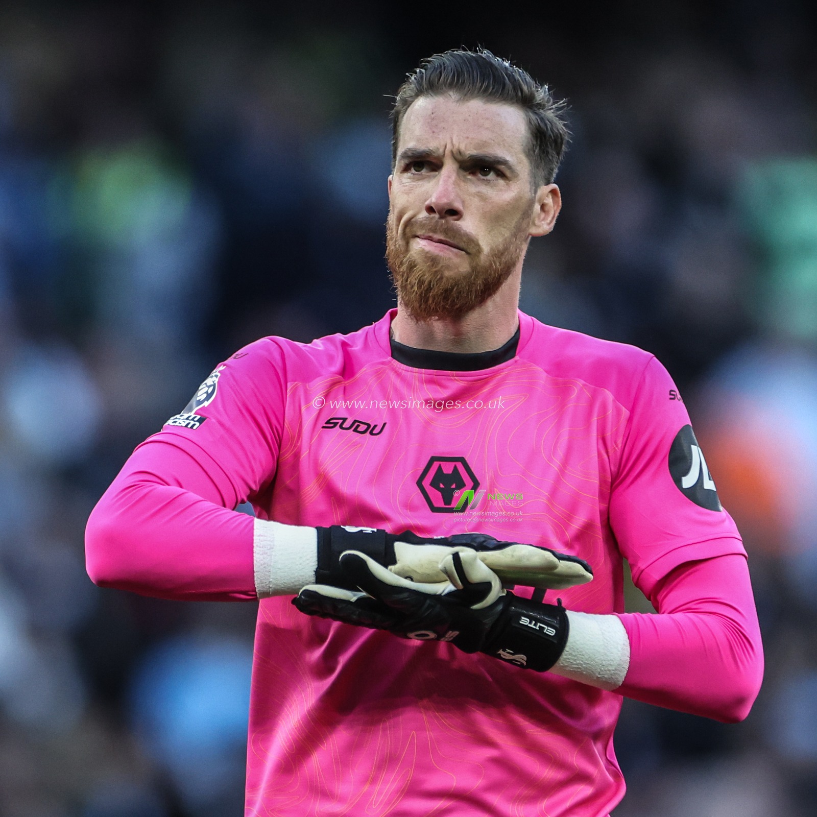 JosÃ© SÃ¡ of Wolverhampton Wanderers during the Premier League match Manchester City vs Wolverhampton Wanderers at Etihad Stadium, Manchester, United Kingdom, 2nd May 2025

(Photo by Mark Cosgrove/News Images)