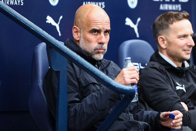 Josep Guardiola manager of Manchester City during the Premier League match Manchester City vs Brentford at The City in the Community Etihad Stadium, Manchester, United Kingdom on 09 May 2026

(Photo by Jorge Horsted/News Images)