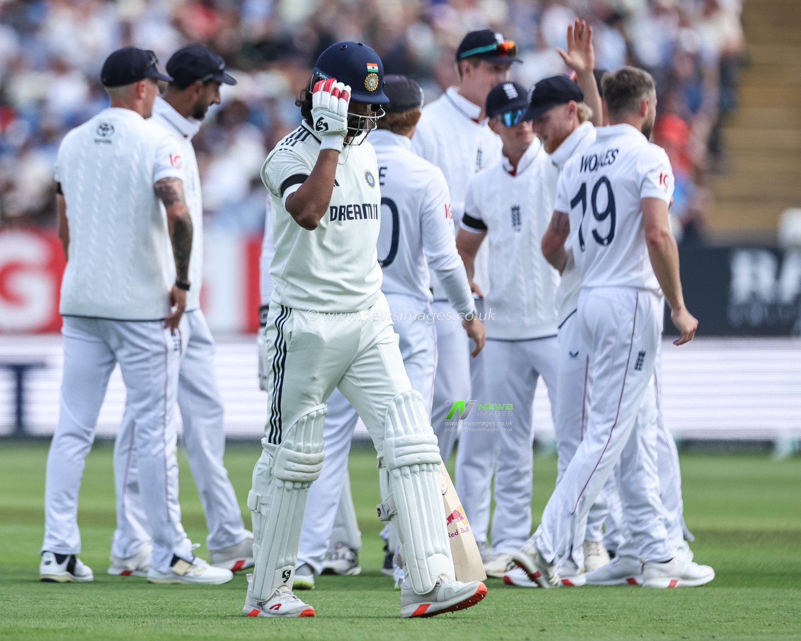 KL Rahul of India leaves the field of play after been dismissed during the 2nd Rothesay Test Match Day 1 England vs India at Edgbaston, Birmingham, United Kingdom, 2nd July 2025

(Photo by Mark Cosgrove/News Images)