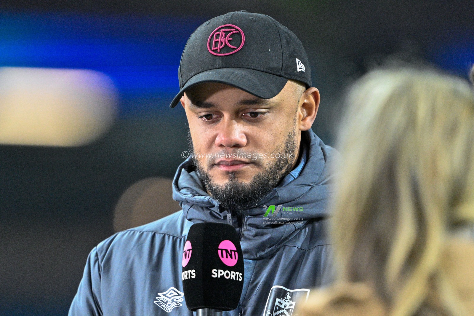 Vincent Kompany manager of Burnley gives an interview ahead of the Premier League match Burnley vs Luton Town at Turf Moor, Burnley, United Kingdom, 12th January 2024

(Photo by Cody Froggatt/News Images)