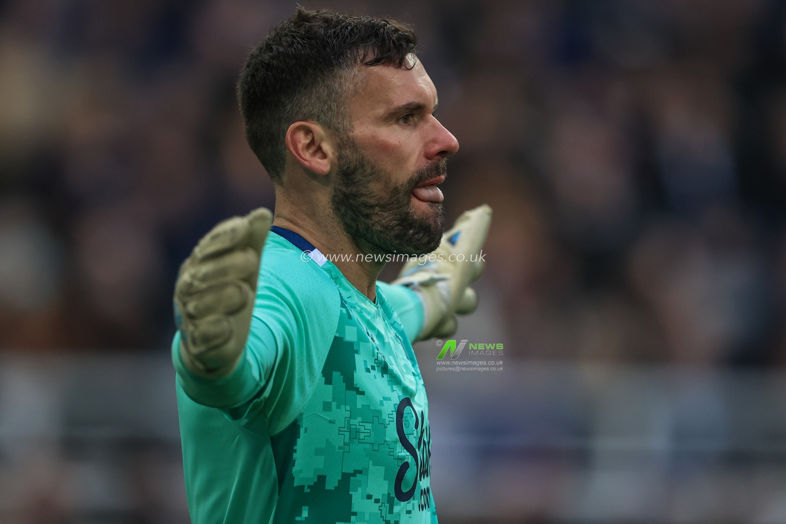 Ben Foster #1 of Watford during the game
