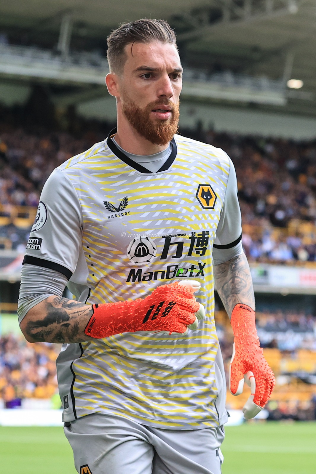 Jose Sa #1 of Wolverhampton Wanderers during the game