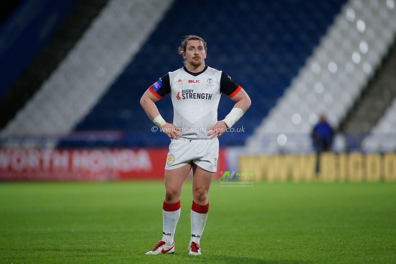 11th March 2020, John Smith's Stadium, Huddersfield, England; Coral Challenge Cup Round 5, Toronto Wolfpack v Huddersfield Giants : Andrew Dixon of Toronto Wolfpack.