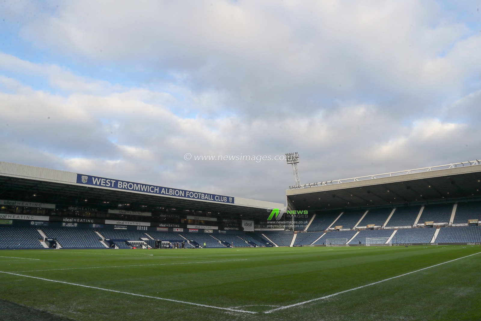 A general view inside of The Hawthorns, home of West Bromwich Albion ahead of the Sky Bet Championship match West Bromwich Albion vs Stoke City at The Hawthorns, West Bromwich, United Kingdom, 17th December 2023

(Photo by Gareth Evans/News Images)