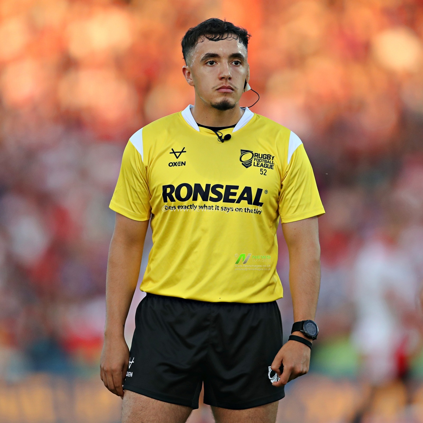 Referee Liam Rush during the Betfred Super League Round 13 match Hull KR vs St Helens at Sewell Group Craven Park, Kingston upon Hull, United Kingdom, 30th May 2025

(Photo by Sam Eaden/News Images)