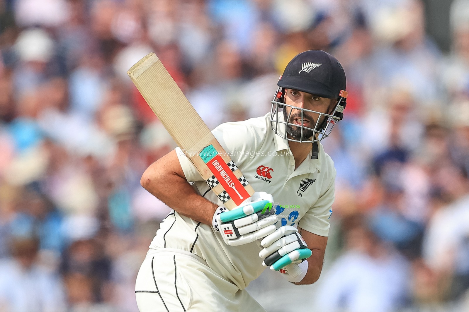 Daryl Mitchell of New Zealand during the game