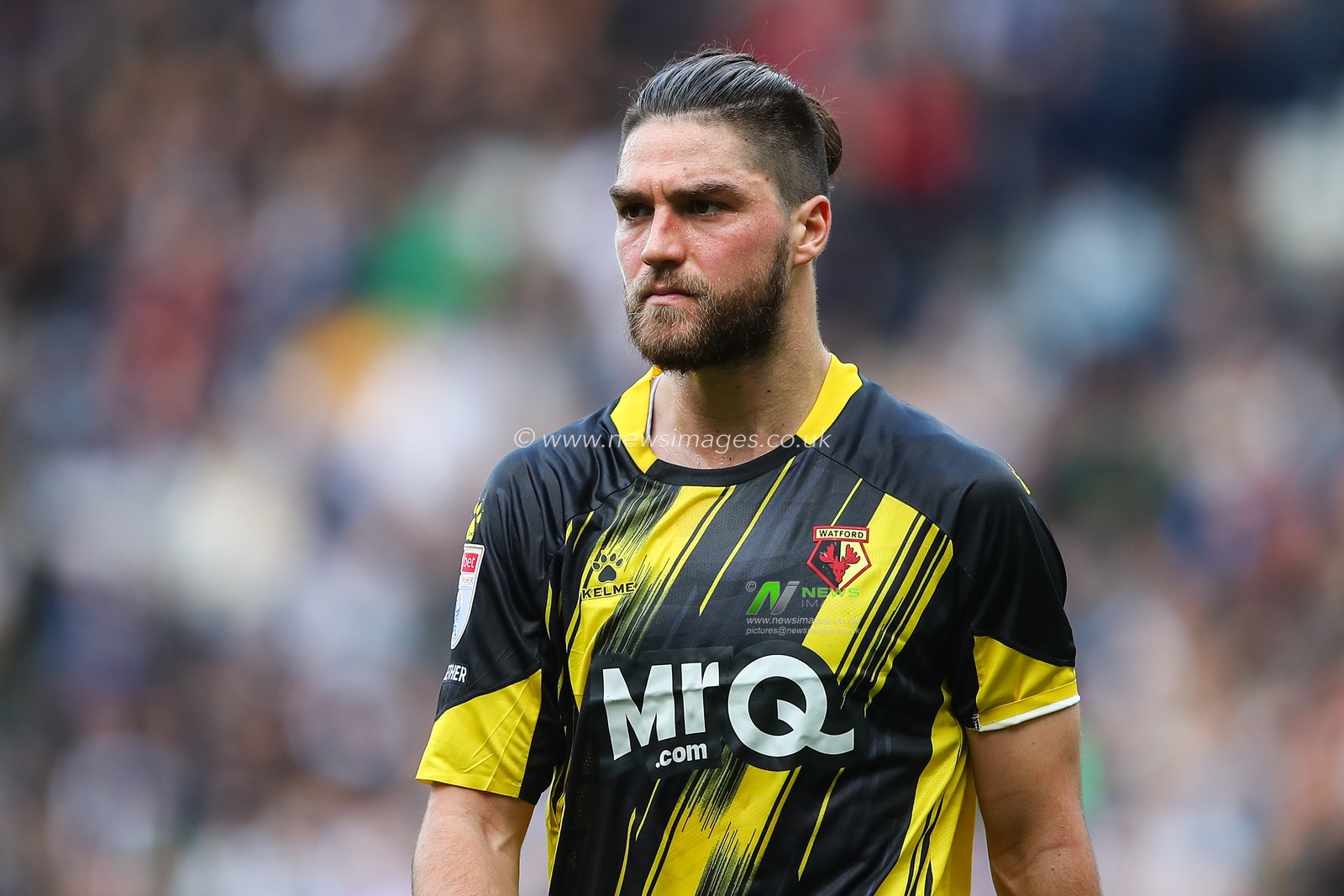 Francisco Sierralta of Watford during the Sky Bet Championship match West Bromwich Albion vs Watford at The Hawthorns, West Bromwich, United Kingdom, 1st April 2024

(Photo by Gareth Evans/News Images)