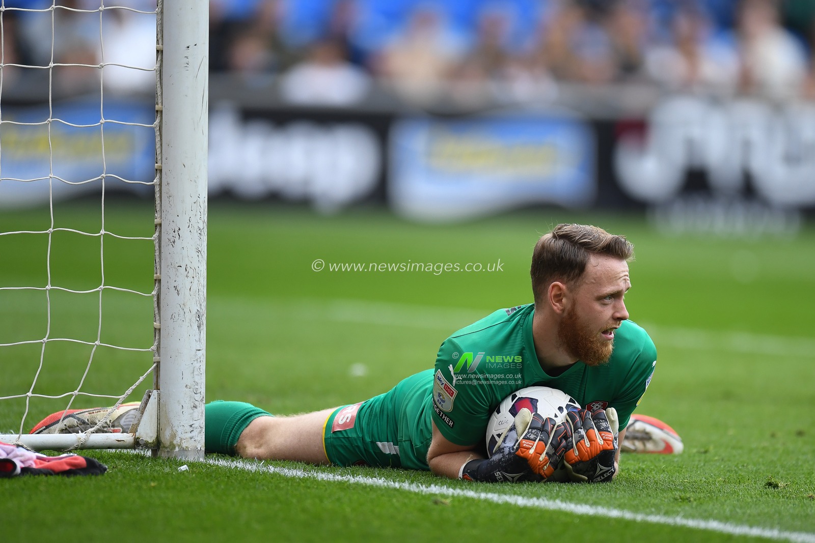 Viktor Johansson #1 of Rotherham United during the Sky Bet Championship match Cardiff City vs Rotherham United at Cardiff City Stadium, Cardiff, United Kingdom, 29th October 2022

(Photo by Mike Jones/News Images)
