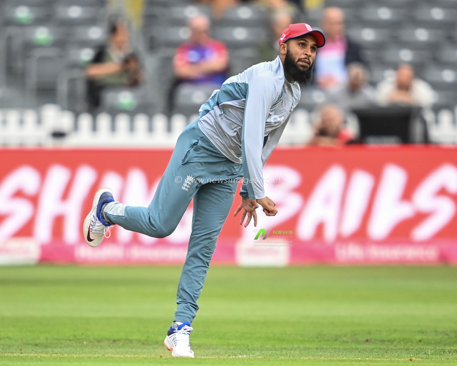 Moeen Ali of England during the warmup session