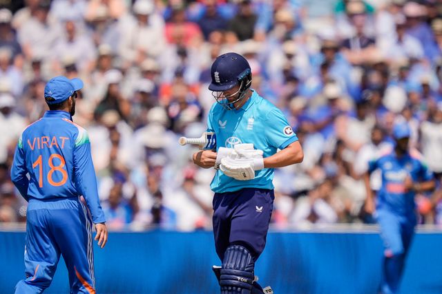 Will Jacks of England walks off after he edges the ball and is caught out by KL Rahul of India during the 1st Metro Bank ODI match England vs India at Edgbaston, Birmingham, United Kingdom on 14 July 2026

(Photo by Maynard Manyowa/News Images)
