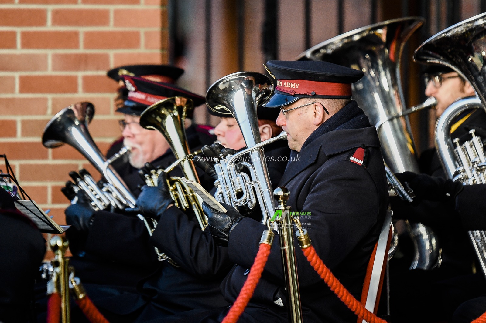 14th December 2019, Stadium Of Light, Sunderland, England; Sky Bet League 1, Sunderland v Blackpool : Salvation Army adding a festive vibe outside the Stadium of Light

Credit: Iam Burn/News Images