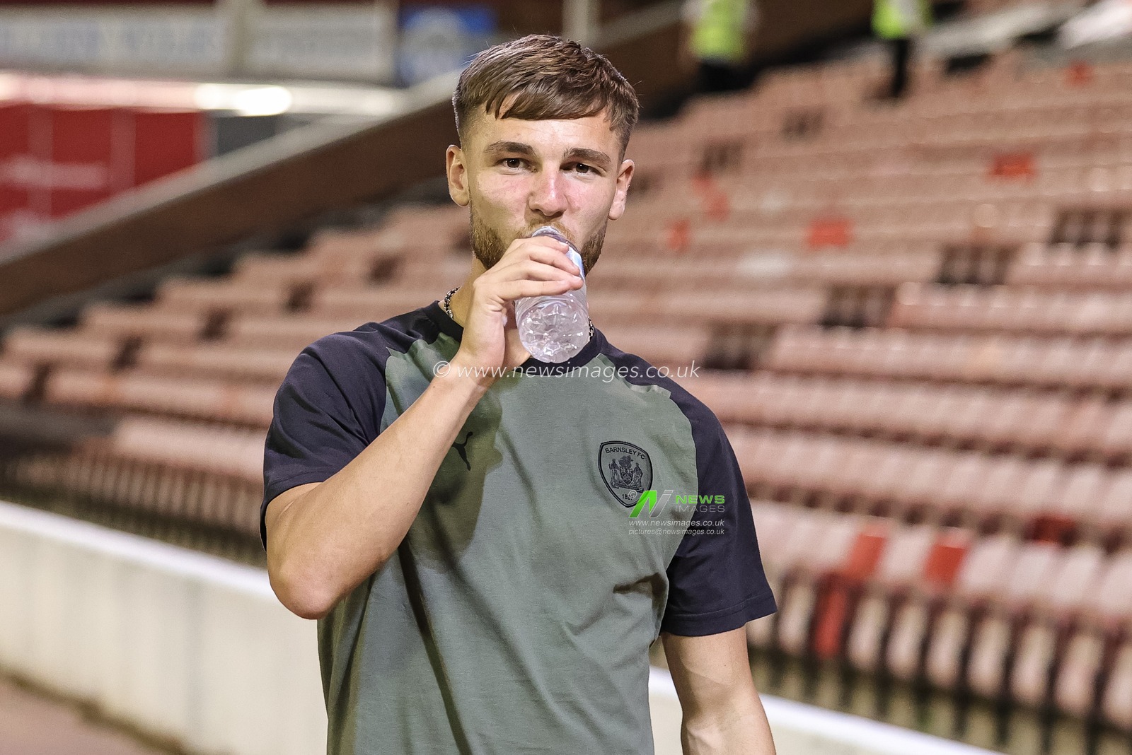 John Mcatee #45 of Barnsley is in attendance during the EFL Trophy match Barnsley vs Grimsby Town at Oakwell, Barnsley, United Kingdom, 5th September 2023

(Photo by Mark Cosgrove/News Images)