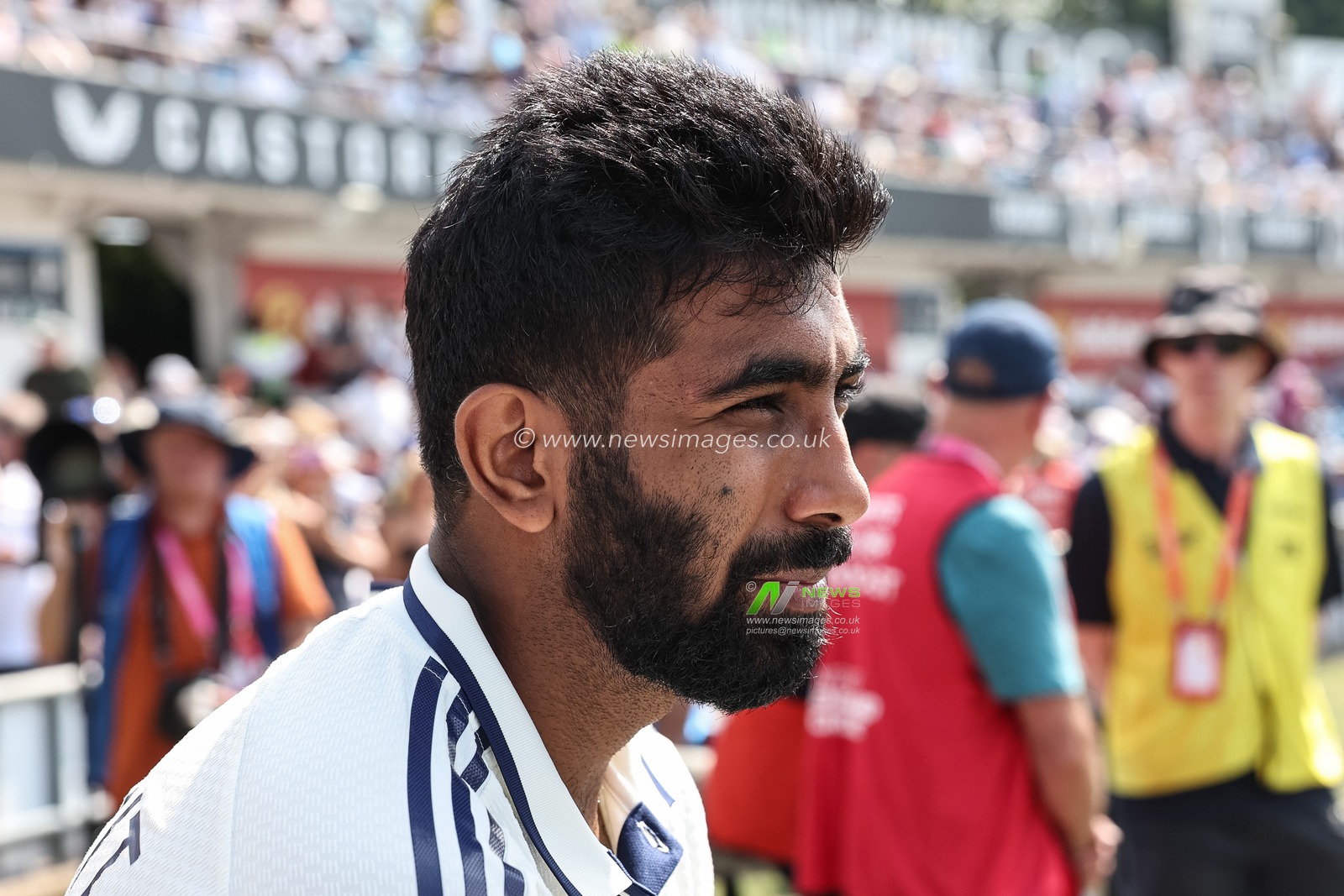 Jasprit Bumrah of India during the 1st Rothesay Test Match Day 1 England vs India at Headingley Cricket Ground, Leeds, United Kingdom, 20th June 2025

(Photo by Mark Cosgrove/News Images)