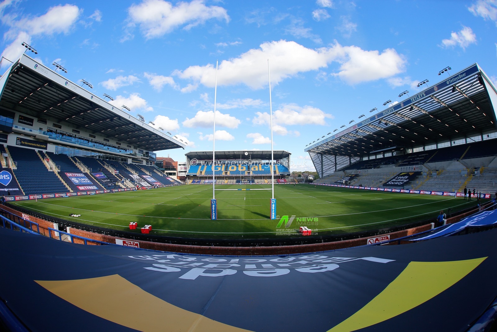 General Stadium view ahead of Emerald Headingley Stadium.