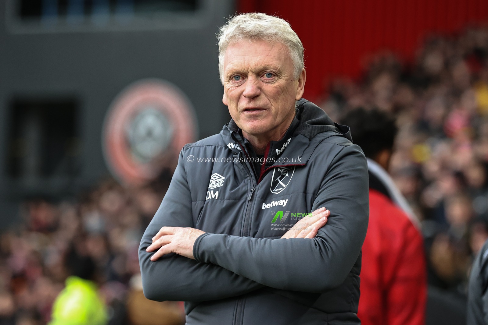 David Moyes manager of West Ham United during the Premier League match Sheffield United vs West Ham United at Bramall Lane, Sheffield, United Kingdom, 21st January 2024

(Photo by Mark Cosgrove/News Images)