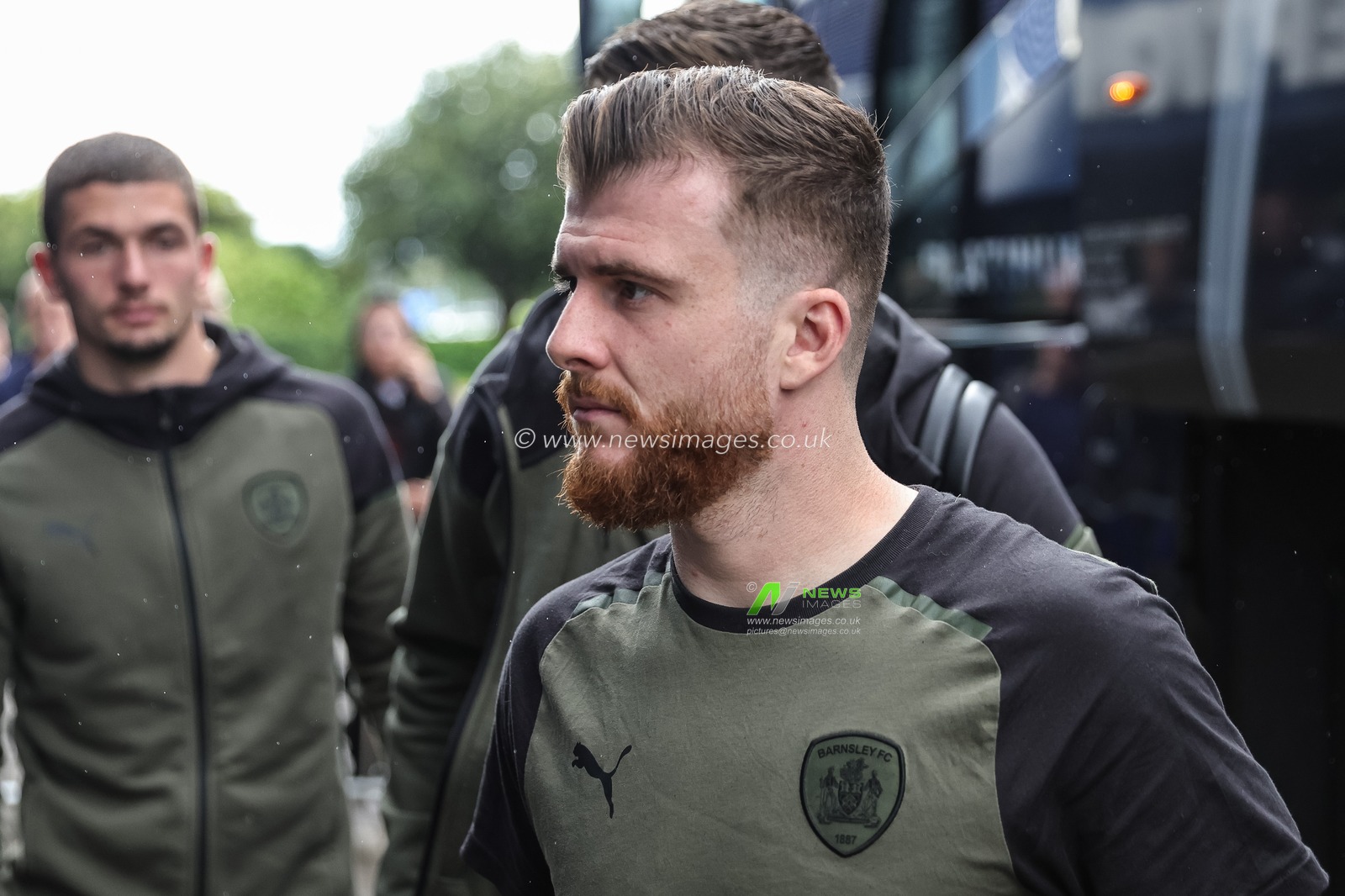 Nicky Cadden #7 of Barnsley arrives during the Sky Bet League 1 match Wigan Athletic vs Barnsley at DW Stadium, Wigan, United Kingdom, 26th August 2023

(Photo by Mark Cosgrove/News Images)