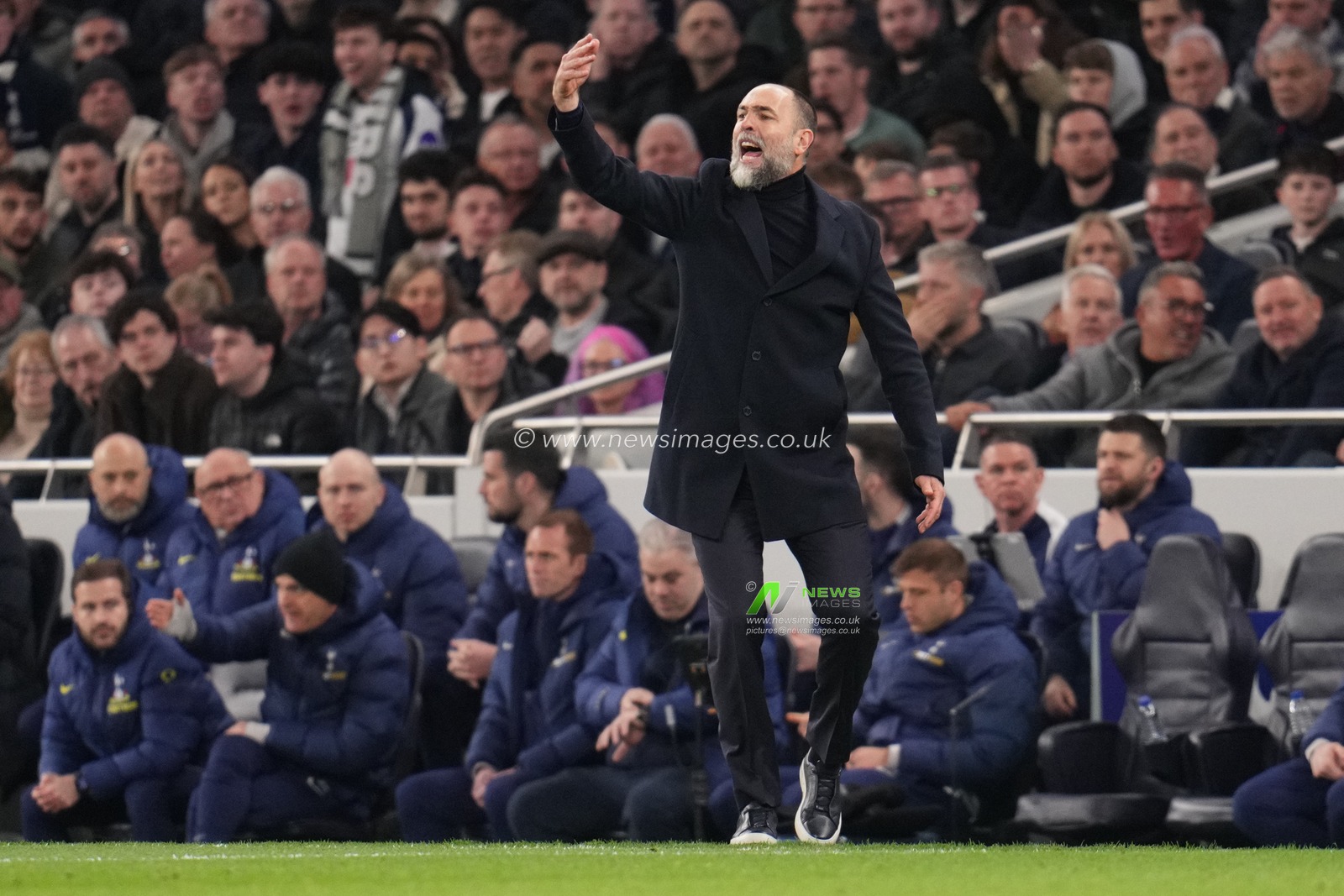 Igor Tudor manager of Tottenham Hotspur during the UEFA Champions League match Tottenham Hotspur vs Atletico Madrid at Tottenham Hotspur Stadium, London, United Kingdom on 18 March 2026

(Photo by Harvey Murphy/News Images)