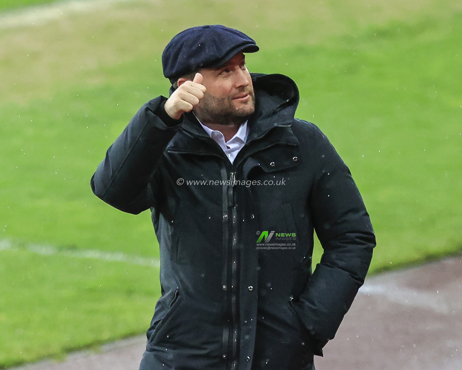 Lee Johnson, Manager of Sunderland, before the game