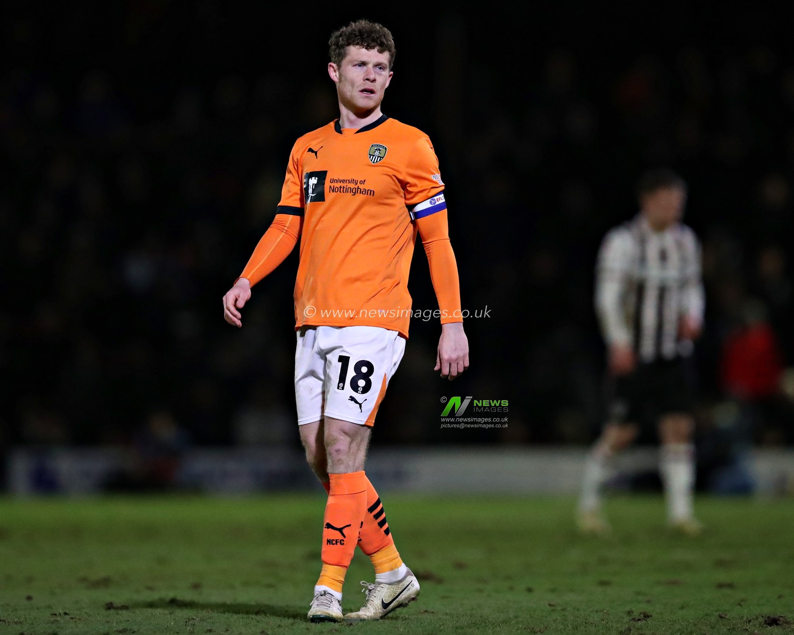 Matt Palmer of Notts County during the Sky Bet League 2 match Grimsby Town vs Notts County at Blundell Park, Cleethorpes, United Kingdom, 11th March 2025

(Photo by Sam Eaden/News Images)