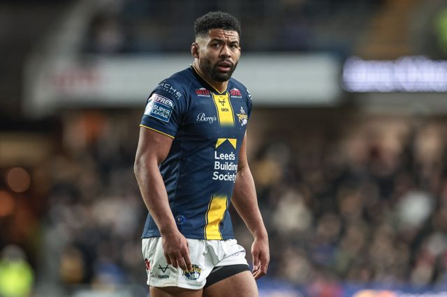 Kallum Watkins of Leeds Rhinos during the Betfred Super League Round 2 match Leeds Rhinos vs York Knights at AMT Headingley Stadium, Leeds, United Kingdom on 20 February 2026

(Photo by Mark Cosgrove/News Images)