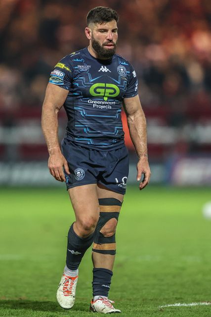 Abbas Miski of Wigan Warriors during the Betfred Super League Round 7 match Hull KR vs Wigan Warriors at Sewell Group Craven Park, Kingston upon Hull, United Kingdom, 11th April 2025

(Photo by Alfie Cosgrove/News Images)