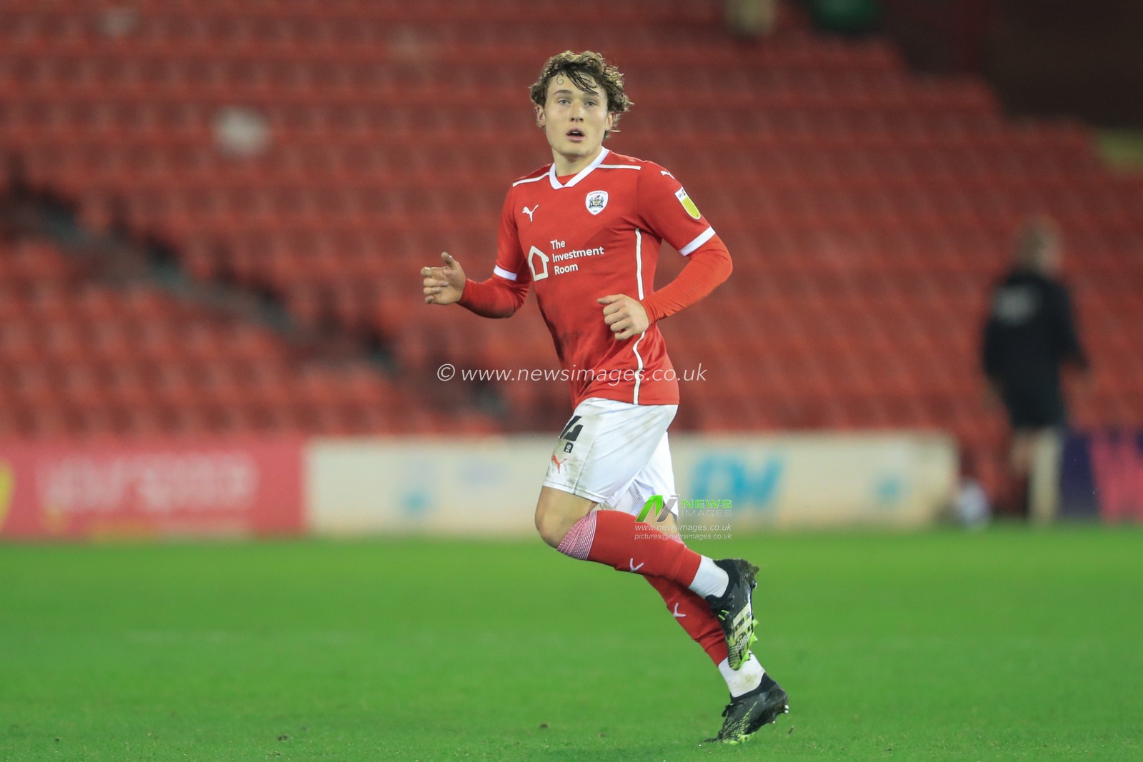 Callum Styles #4 of Barnsley during the game