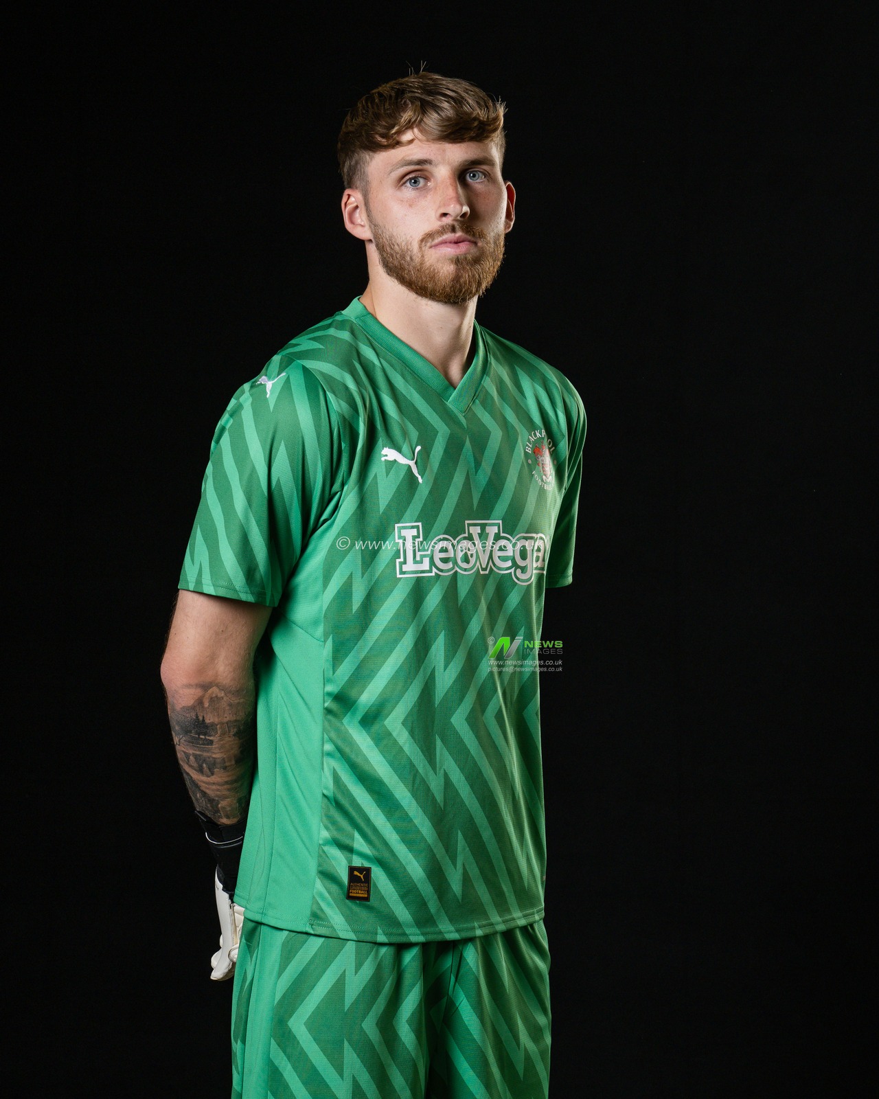 Blackpool Squad Headshots at Bloomfield Road, Blackpool, United Kingdom, 27th July 2023

(Photo by Craig Thomas/News Images)