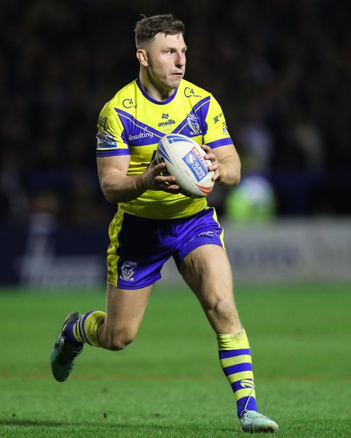 George Williams of Warrington Wolves in action during the Betfred Super League Round 2 match Warrington Wolves vs Catalans Dragons at Luke Littler Stadium, Warrington, United Kingdom, 21st February 2025

(Photo by Gareth Evans/News Images)
