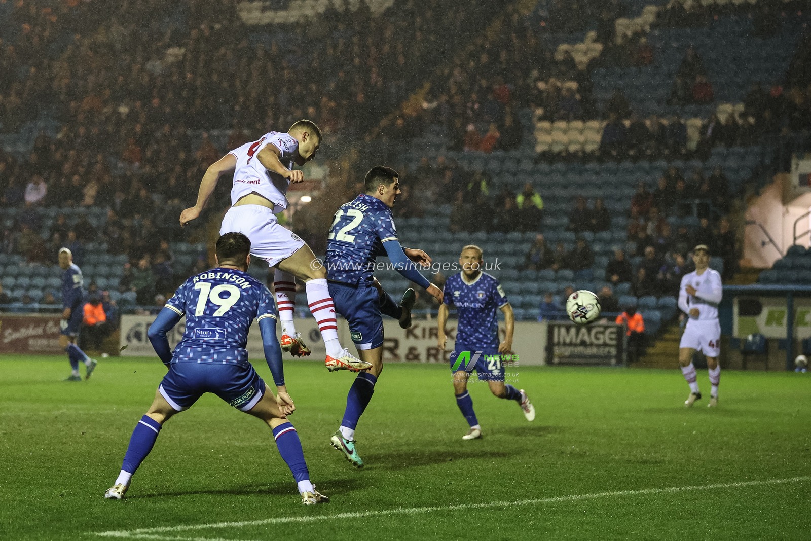 Sam Cosgrove of Barnsley heads on goal during the Sky Bet League 1 match Carlisle United vs Barnsley at Brunton Park, Carlisle, United Kingdom, 12th March 2024

(Photo by Mark Cosgrove/News Images)