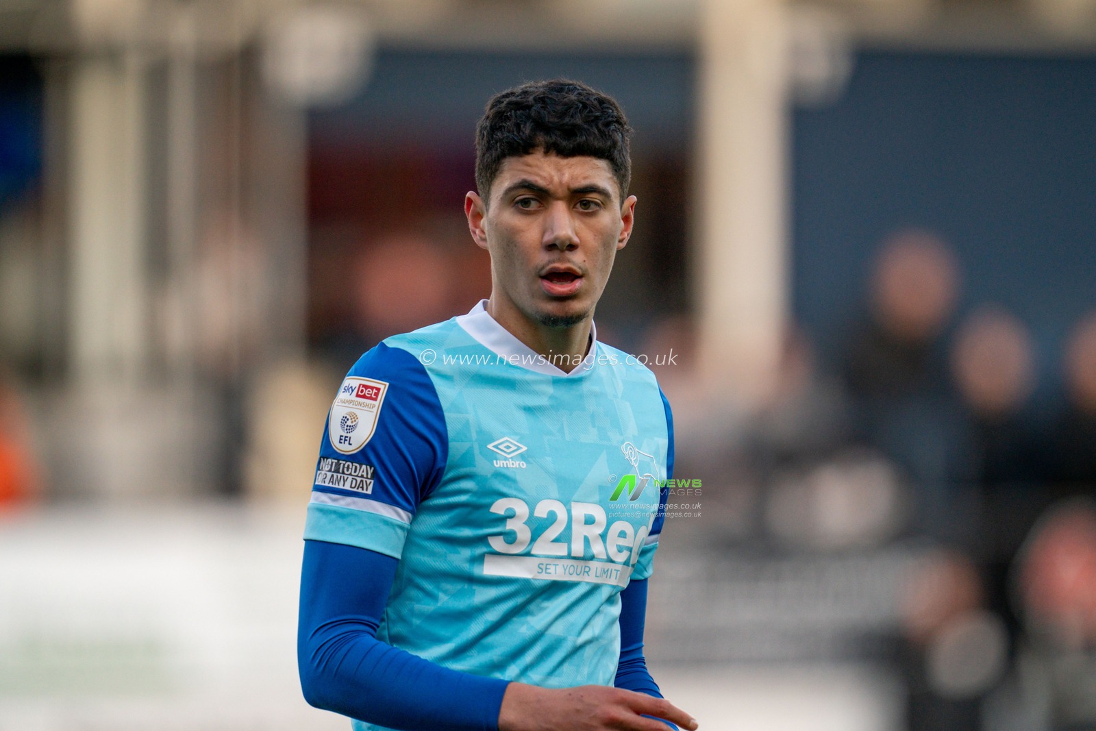 Luke Plange #48 of Derby County